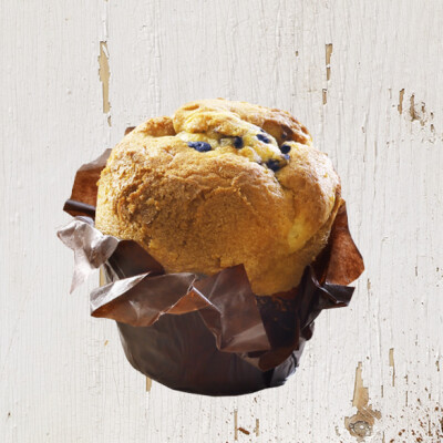 Borůvkový muffin