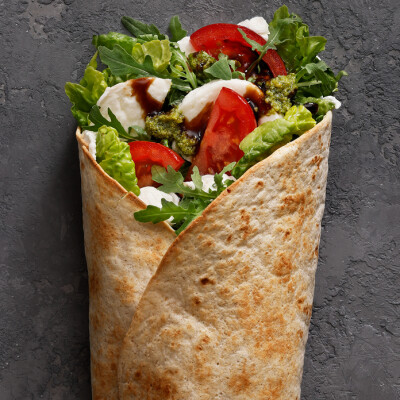 Caprese wrap 