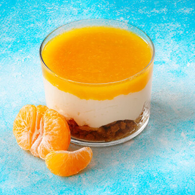 Mandarinkový Cheesecake