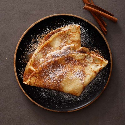 Crepe Skořicová
