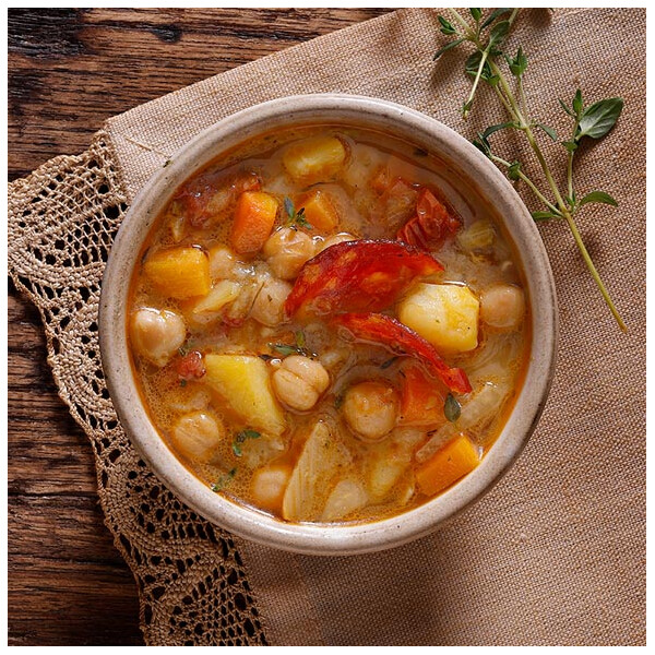 Zuppa Sarda velká