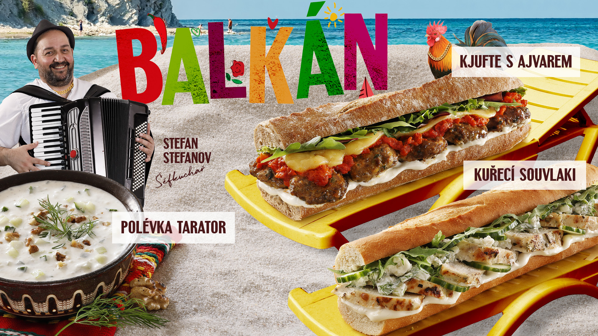 Chef menu Balkán